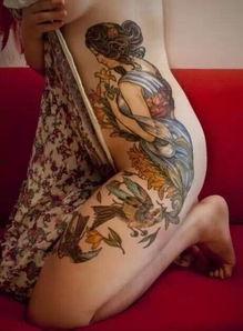 有个网红私处纹身图片